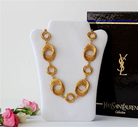 vintage ysl etsy|ysl vintage jewelry.